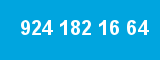 924 182 16 64 924 182 16 64